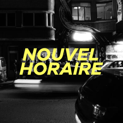 Nouvel horaire